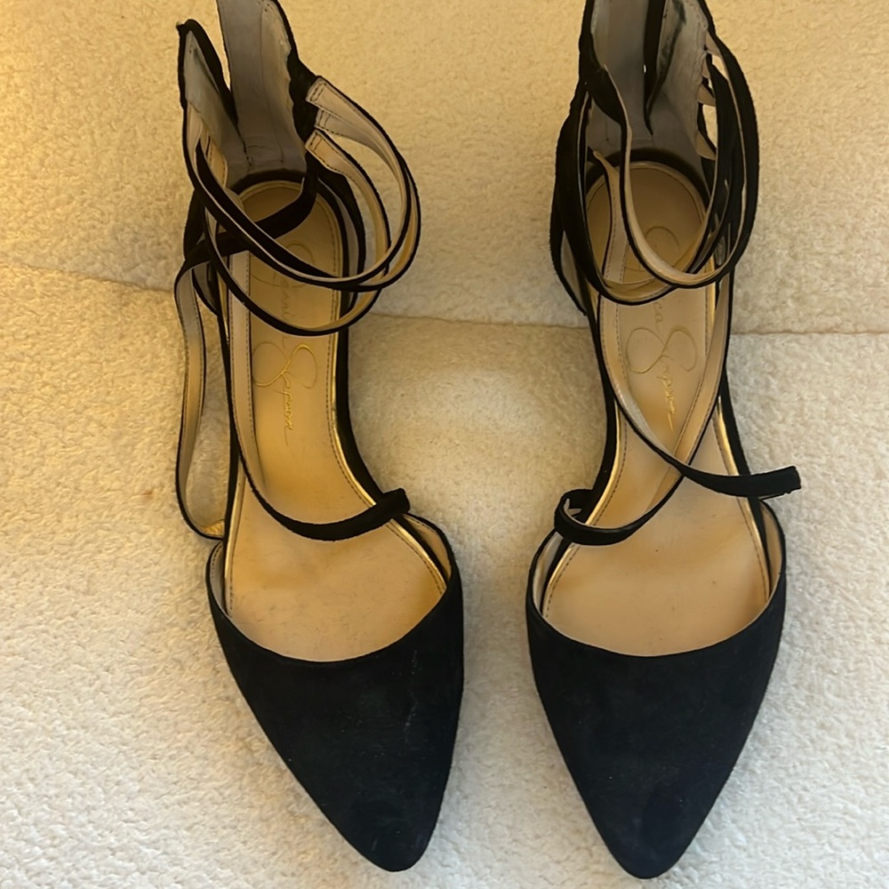 Jessica Simpson black dress shoes
